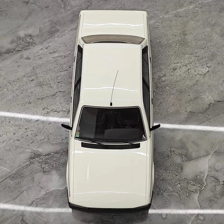 [OTTO] 1:18 Peugeot 1989 505 V6 White Model Car Resin