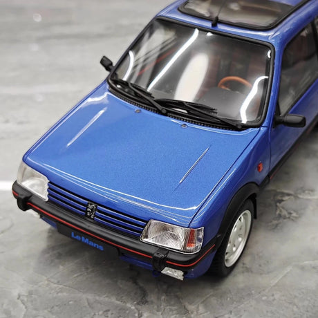 [OTTO] 1:18 Peugeot 1991 205 1.9 GTI Blue Model Car Resin