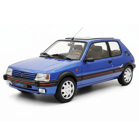 [OTTO] 1:18 Peugeot 1991 205 1.9 GTI Blue Model Car Resin