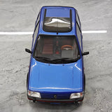 [OTTO] 1:18 Peugeot 1991 205 1.9 GTI bleu voiture miniature Resin