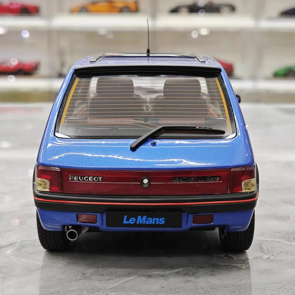 [OTTO] 1:18 Peugeot 1991 205 1.9 GTI bleu voiture miniature Resin