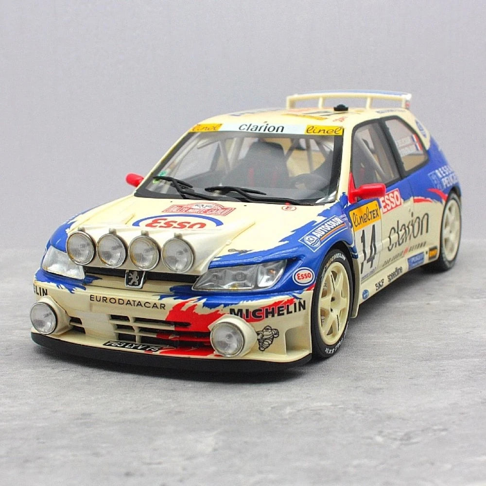 [OTTO] 1:18 Peugeot 1998 306 Maxi RMC #14 Model Car Resin / Closed Body