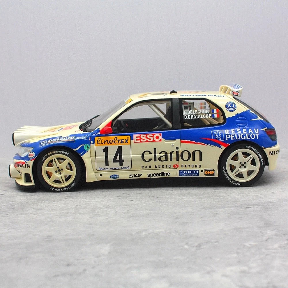 [OTTO] 1:18 Peugeot 1998 306 Maxi RMC #14 Model Car Resin / Closed Body