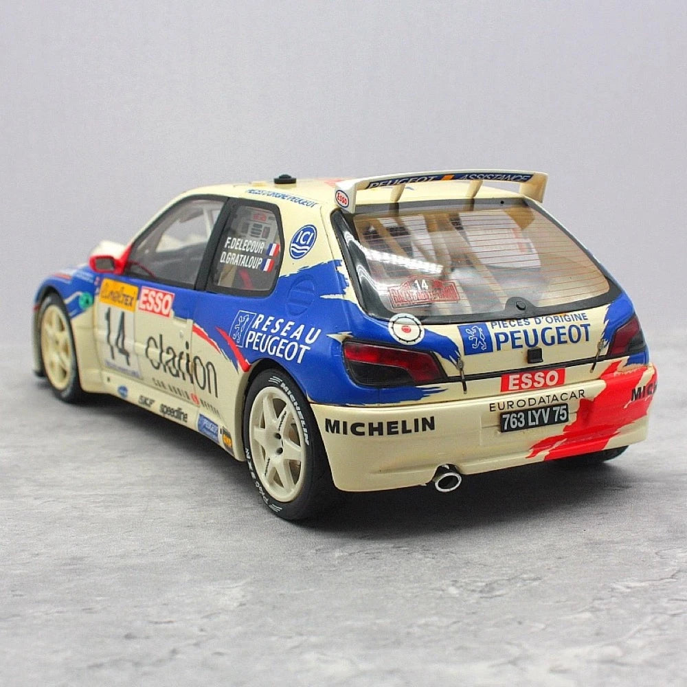 [OTTO] 1:18 Peugeot 1998 306 Maxi RMC #14 Model Car Resin / Closed Body