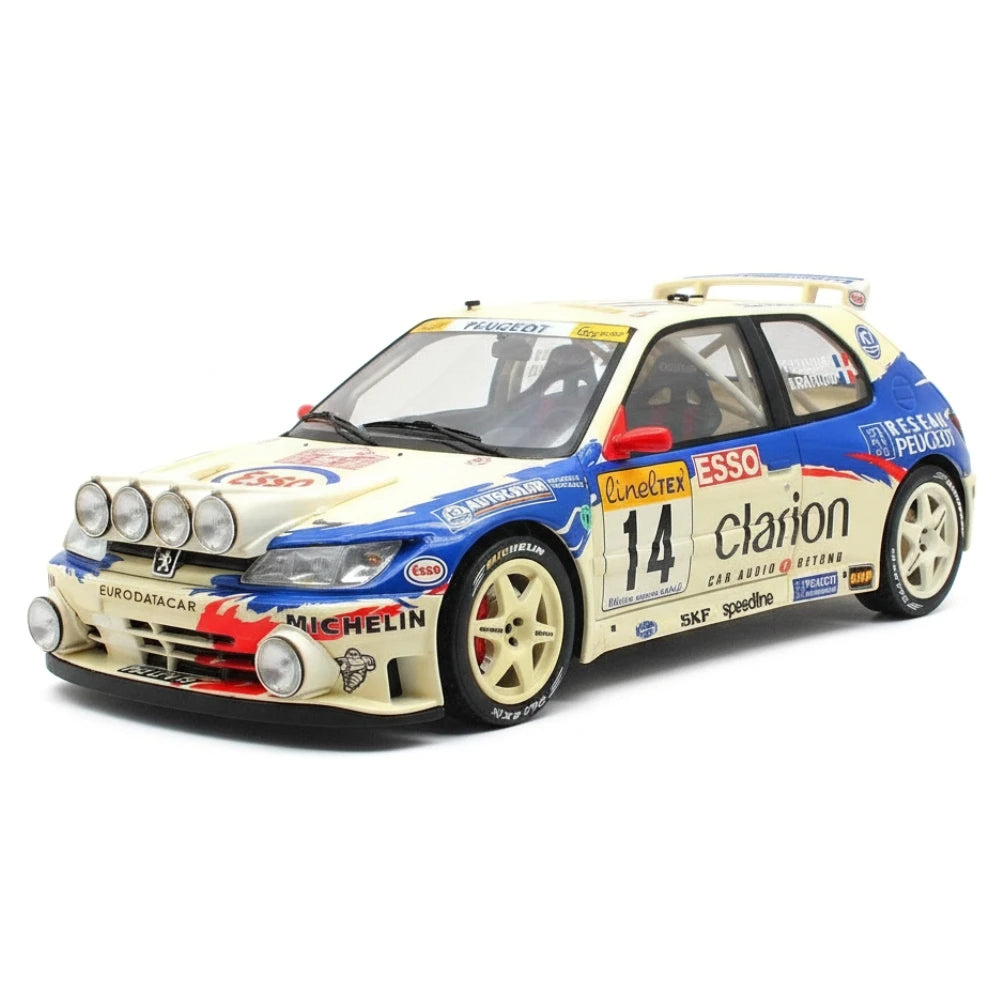 [OTTO] 1:18 Peugeot 1998 306 Maxi RMC #14 Model Car Resin / Closed Body