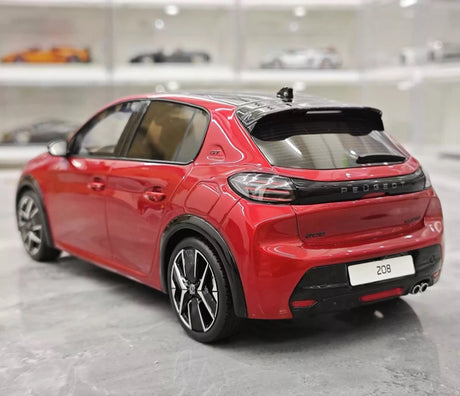 [OTTO] 1:18 Peugeot 2020 208 GT rood modelauto Hars