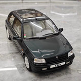 [OTTO] 1:18 Renault 1991 Clio Baccara blå modellbil harts