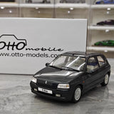 [OTTO] 1:18 Renault 1991 Clio Baccara blå modellbil harts