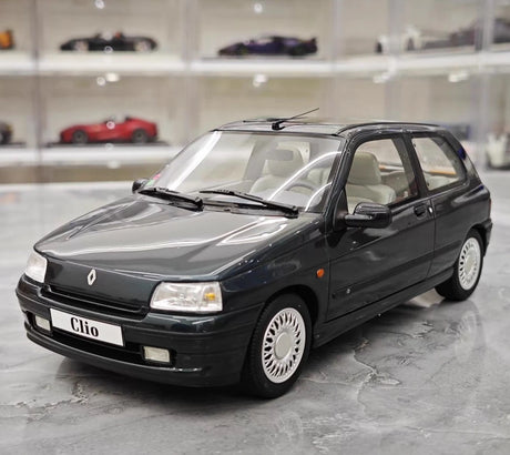 [OTTO] 1:18 Renault 1991 Clio Baccara Blue Model Car Resin