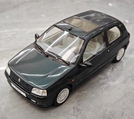 [OTTO] 1:18 Renault 1991 Clio Baccara Blue Model Car Resin