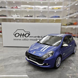 [OTTO] 1:18 Renault 2010 Clio 3 RS Blue Model Car Resin