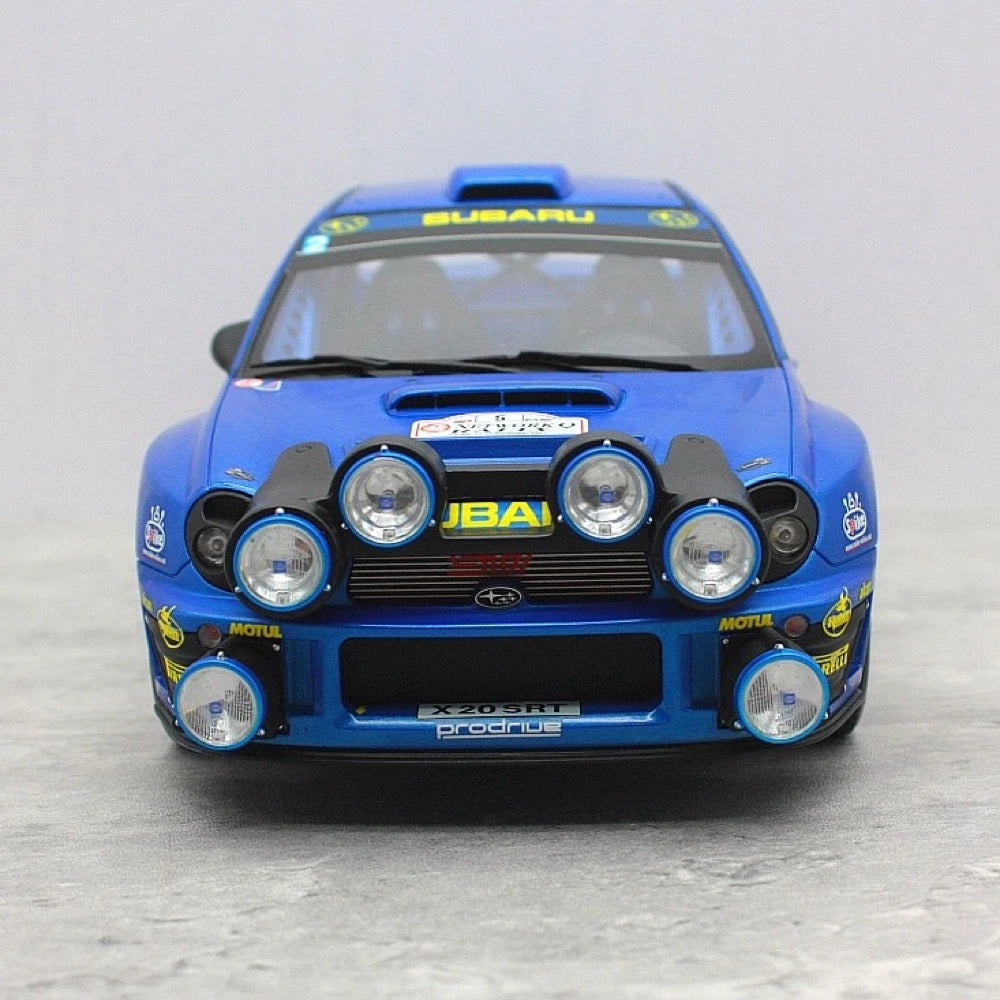 [OTTO] 1:18 Subaru 2001 Impreza WRX RAC #5 Car Model Resin / Closed Body