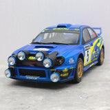 [OTTO] 1:18 Subaru 2001 Impreza WRX RAC #5 Car Model Hars / Closed Body