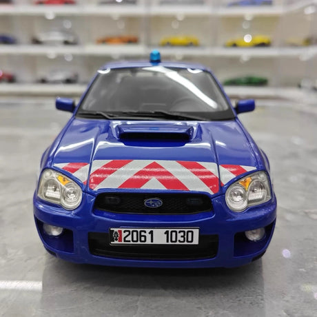 [OTTO] 1:18 Subaru 2004 Impreza WRX STI Gendarmerie Model Car Resin