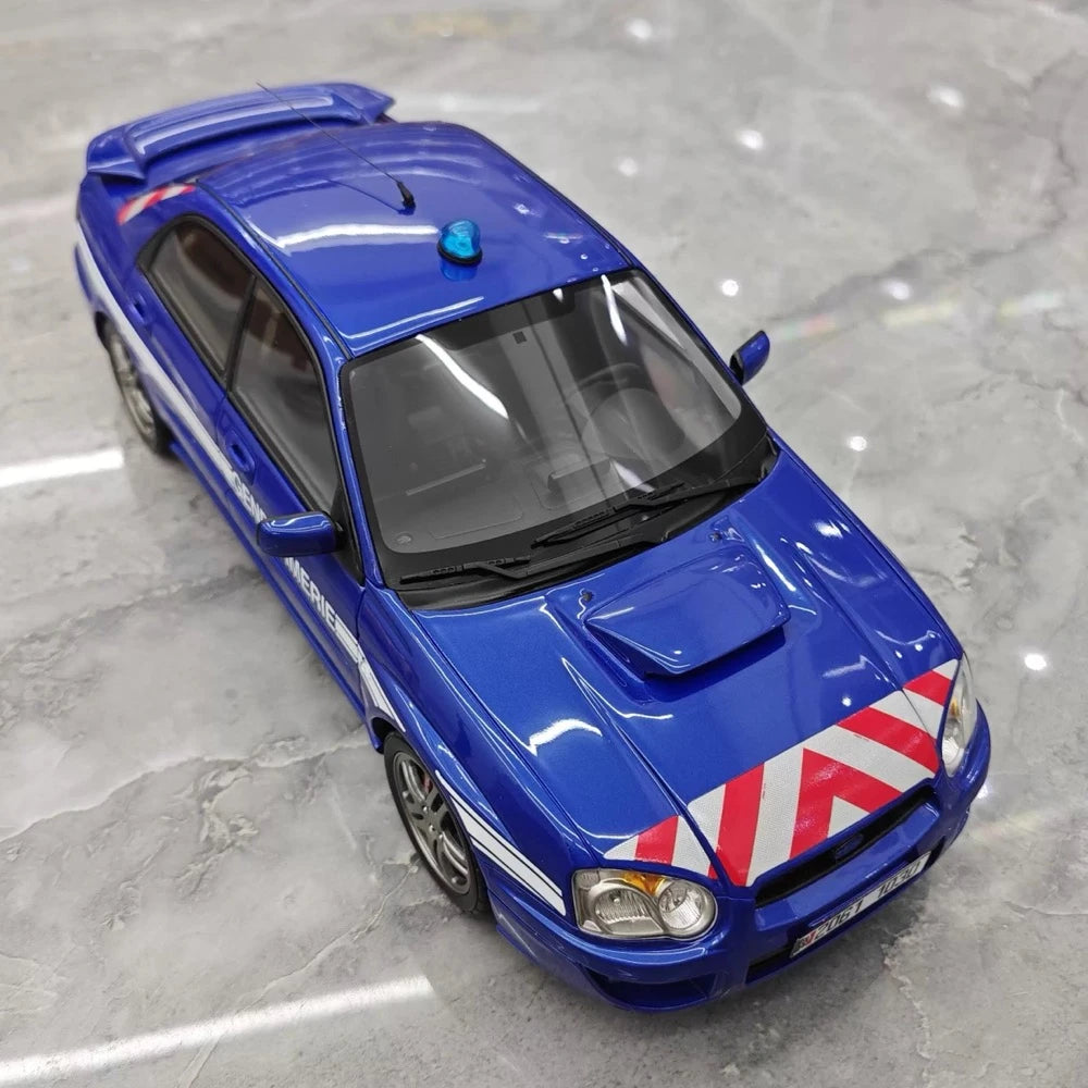 [OTTO] 1:18 Subaru 2004 Impreza WRX STI Gendarmerie Model Car Resin