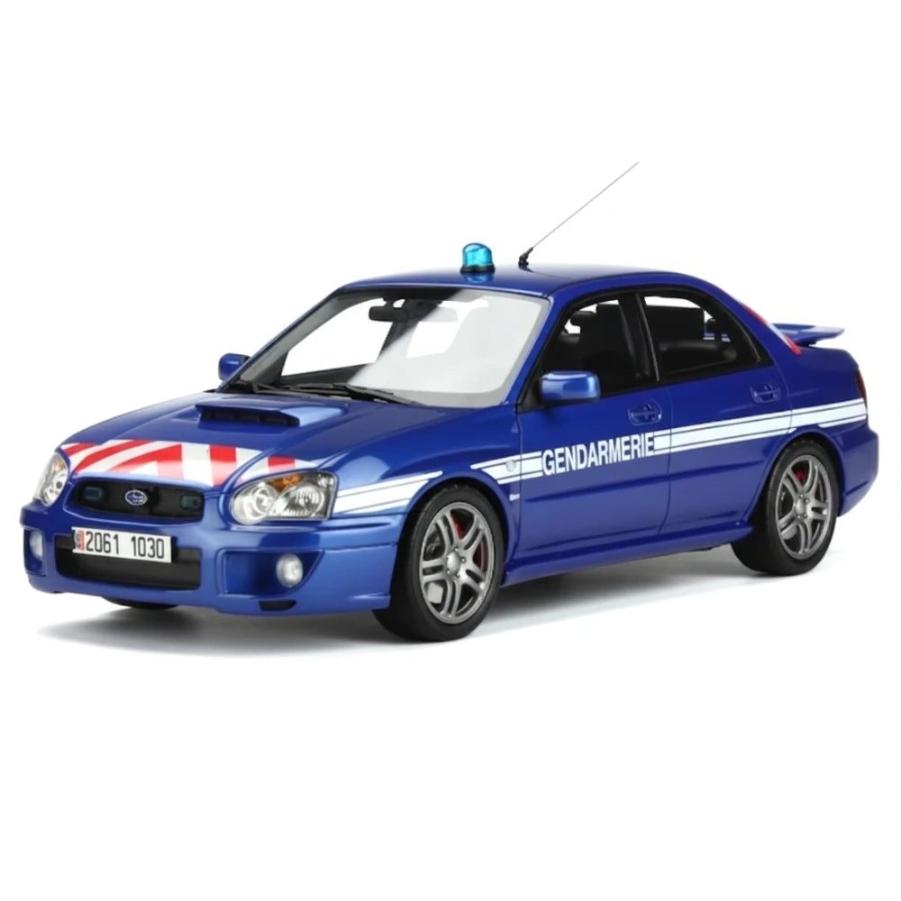 [OTTO] 1:18 Subaru 2004 Impreza WRX STI Gendarmerie Model Car Resin