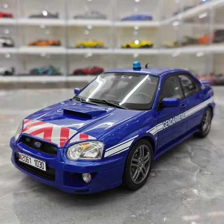 [OTTO] 1:18 Subaru 2004 Impreza WRX STI Gendarmerie Model Car Resin