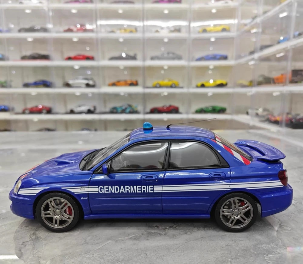 [OTTO] 1:18 Subaru 2004 Impreza WRX STI Gendarmerie Model Car Resin