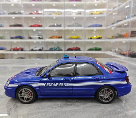 [OTTO] 1:18 Subaru 2004 Impreza WRX STI Gendarmerie Model Car Resin