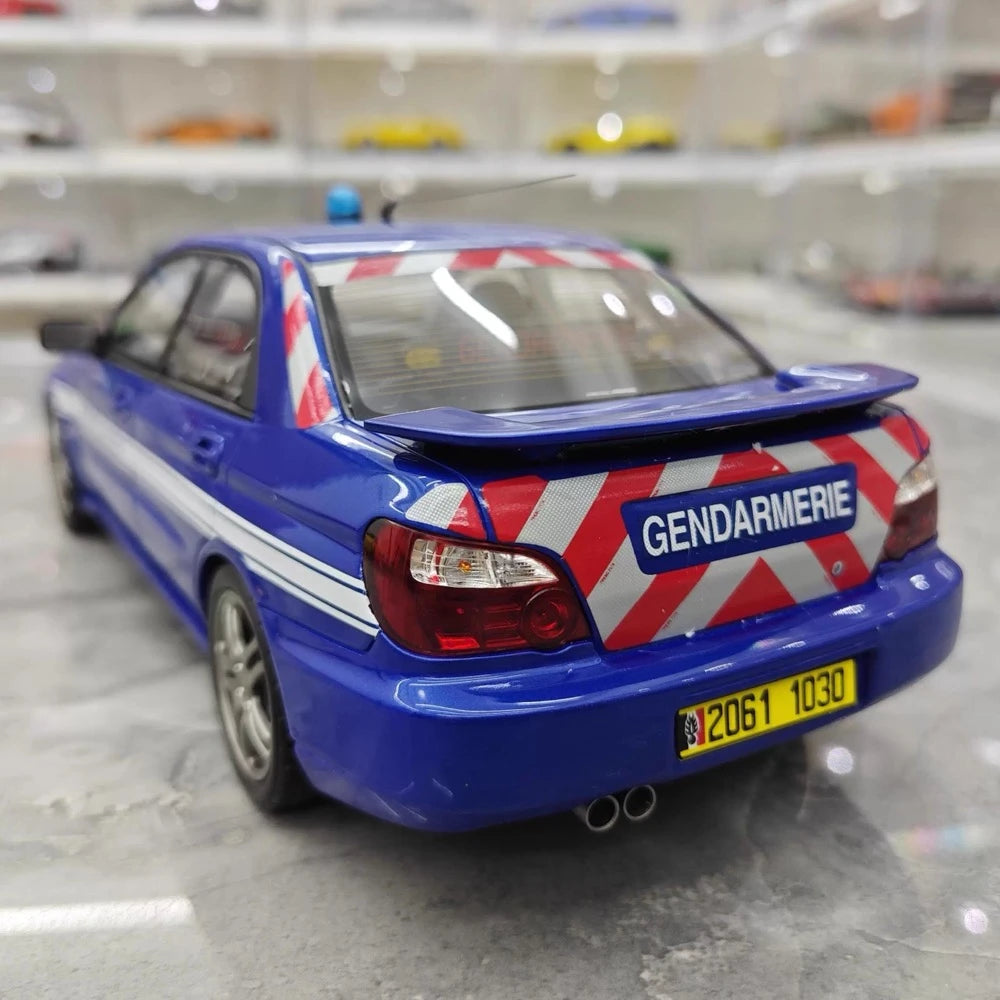 [OTTO] 1:18 Subaru 2004 Impreza WRX STI Gendarmerie Model Car Resin