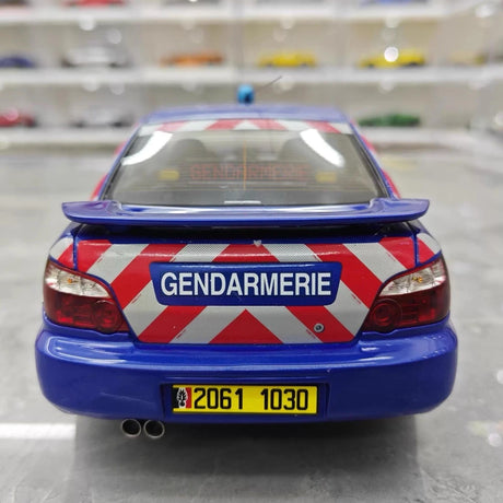 [OTTO] 1:18 Subaru 2004 Impreza WRX STI Gendarmerie Model Car Resin