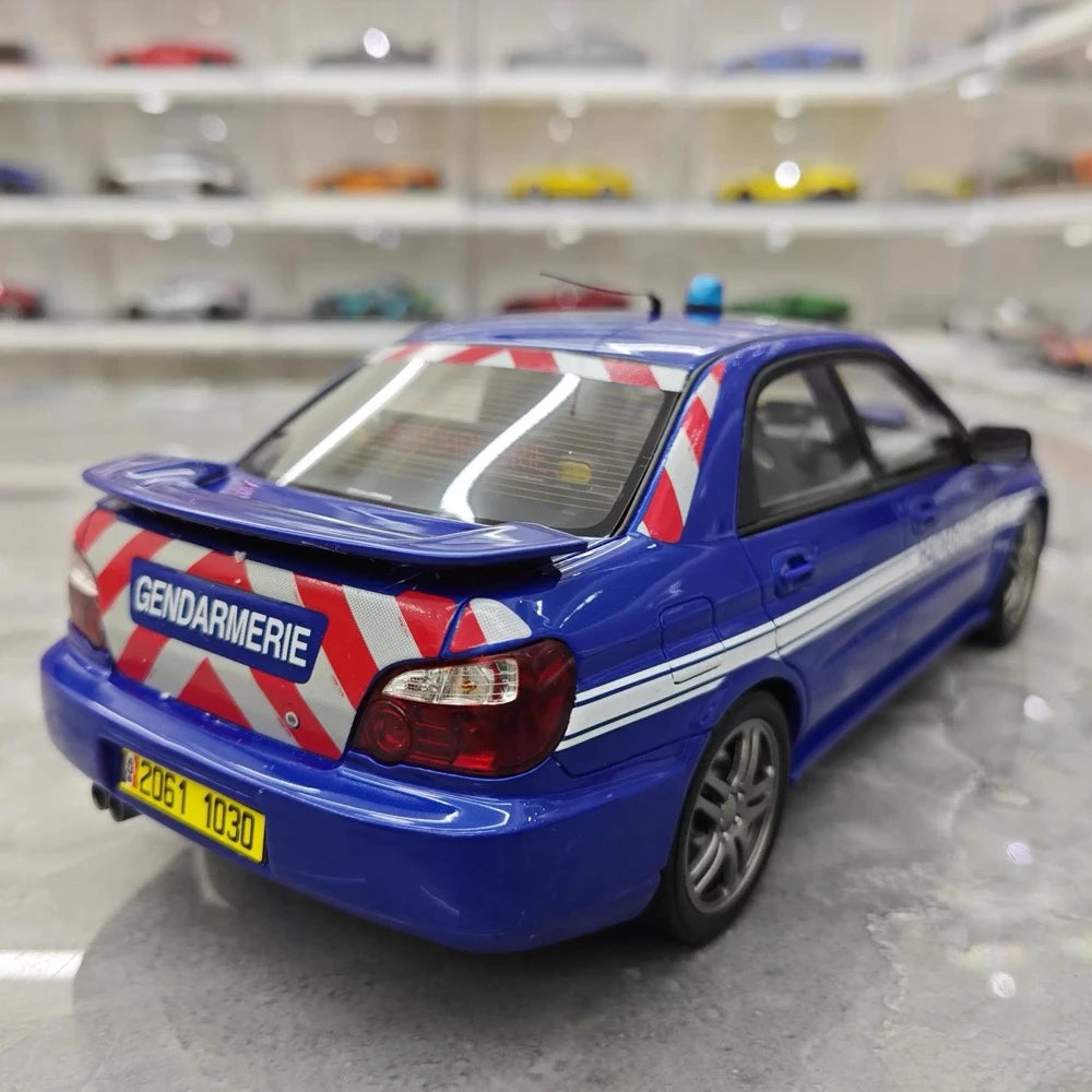 [OTTO] 1:18 Subaru 2004 Impreza WRX STI Gendarmerie Model Car Resin