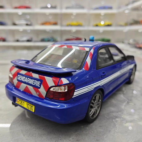 [OTTO] 1:18 Subaru 2004 Impreza WRX STI Gendarmerie Model Car Resin