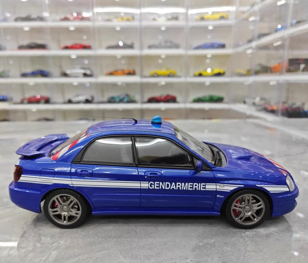 [OTTO] 1:18 Subaru 2004 Impreza WRX STI Gendarmerie Model Car Resin