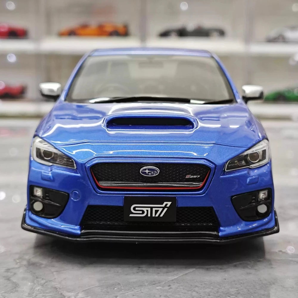 [OTTO] 1:18 Subaru 2016 WRX STI S207 Blue Model Car Resin