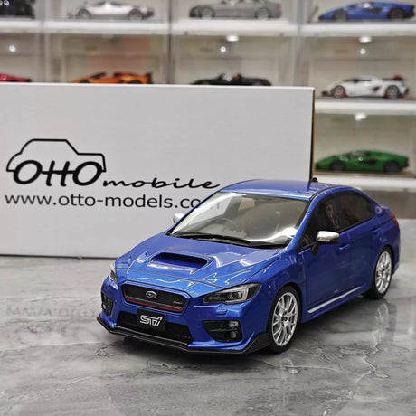 [OTTO] 1:18 Subaru 2016 WRX STI S207 blauw modelauto Hars