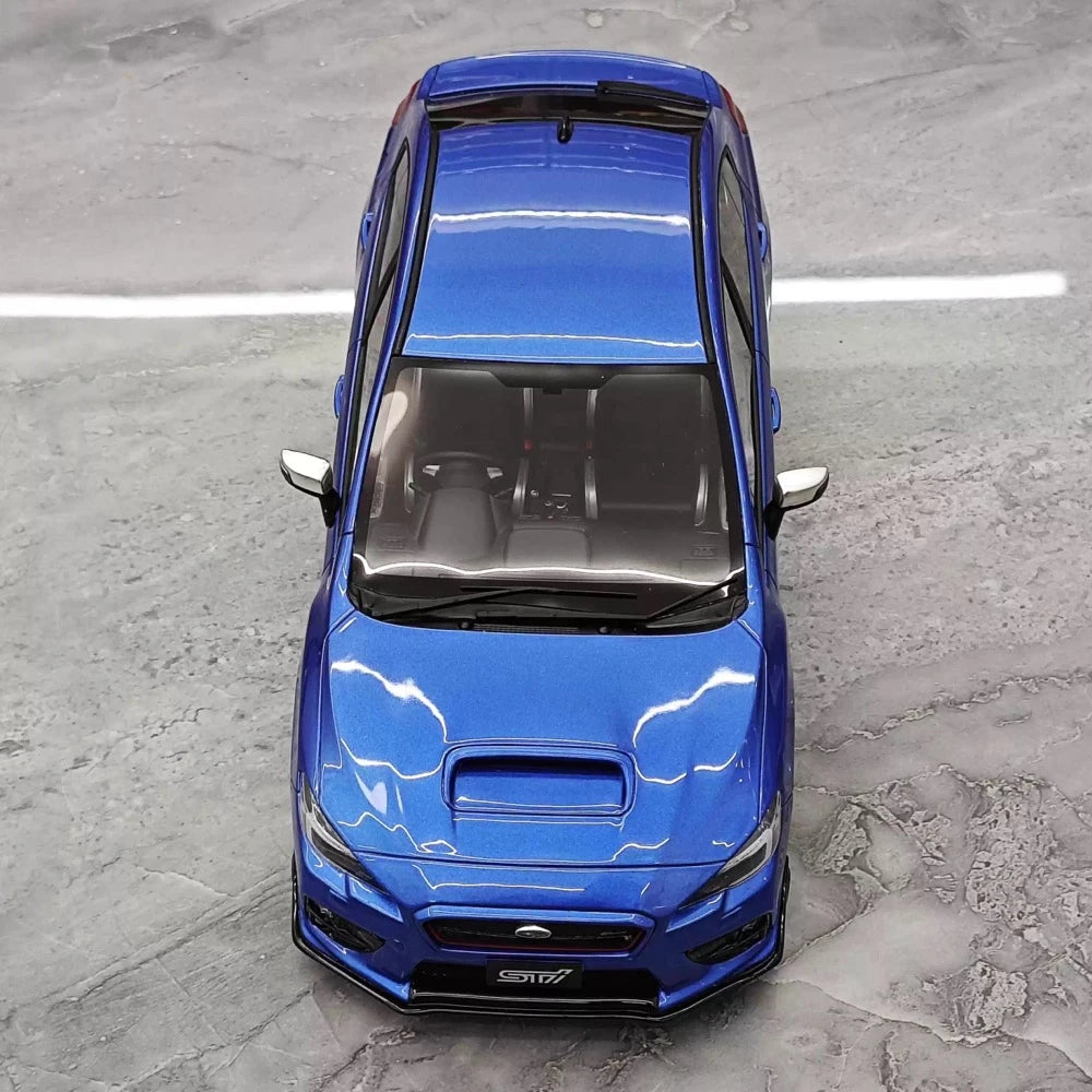[OTTO] 1:18 Subaru 2016 WRX STI S207 Blue Model Car Resin
