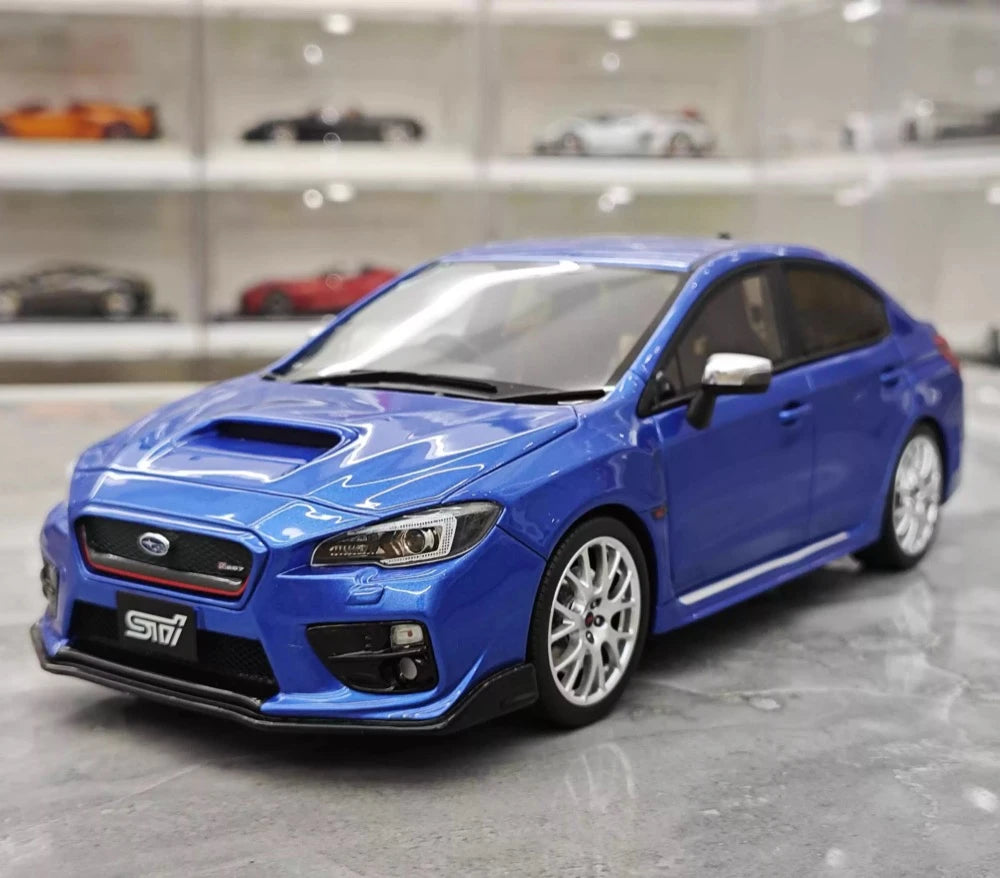 [OTTO] 1:18 Subaru 2016 WRX STI S207 Blue Model Car Resin