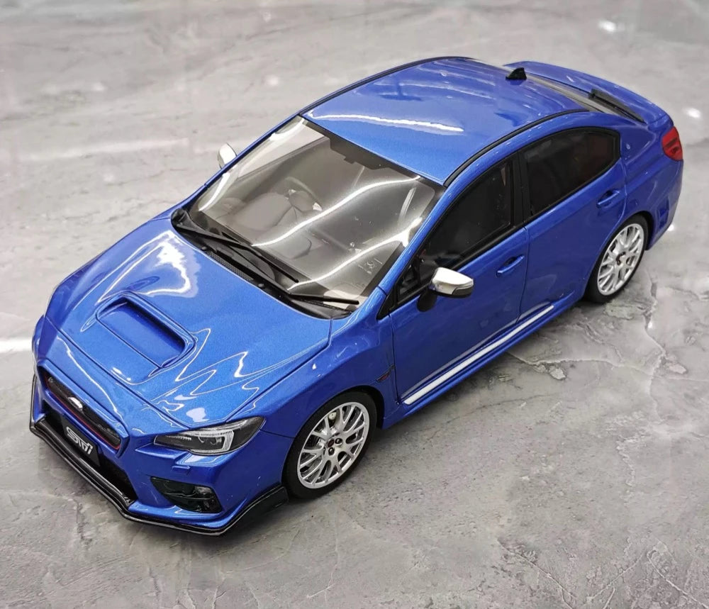 [OTTO] 1:18 Subaru 2016 WRX STI S207 Blue Model Car Resin