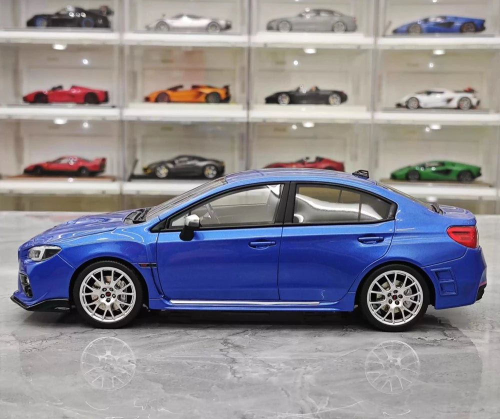 [OTTO] 1:18 Subaru 2016 WRX STI S207 Blue Model Car Resin