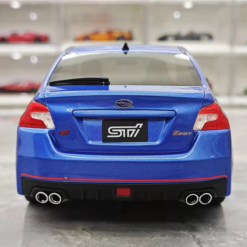 [OTTO] 1:18 Subaru 2016 WRX STI S207 Blue Model Car Resin