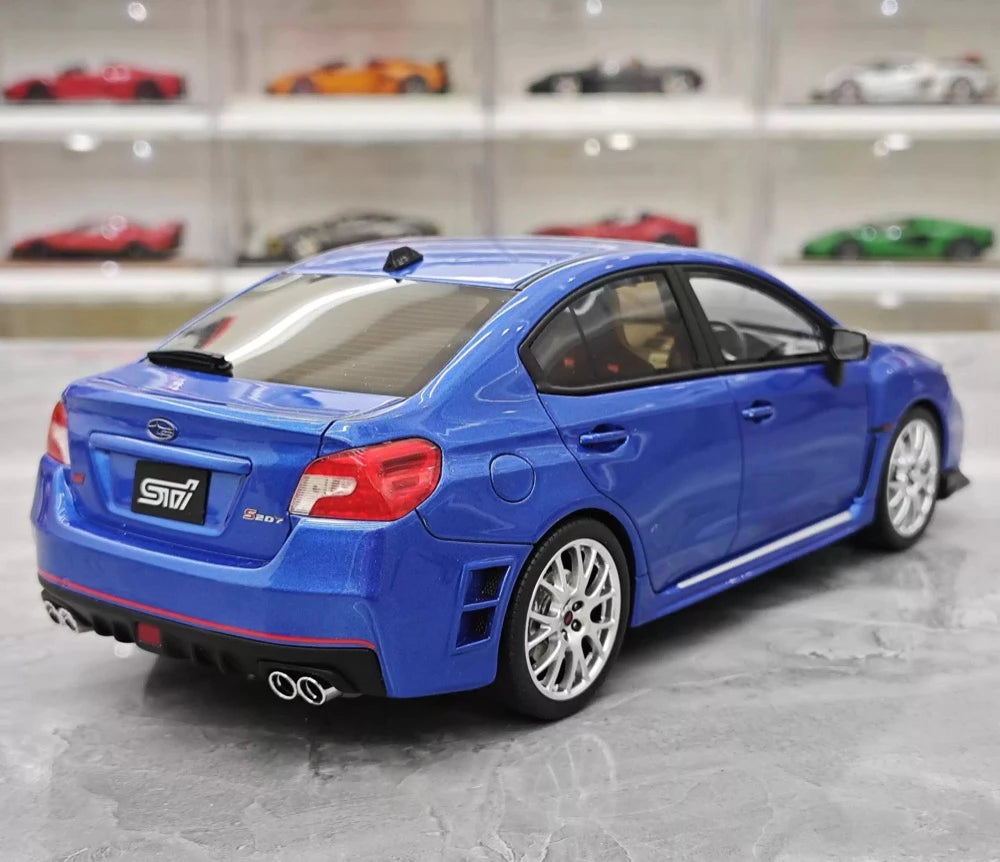 [OTTO] 1:18 Subaru 2016 WRX STI S207 Blue Model Car Resin
