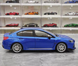 [OTTO] 1:18 Subaru 2016 WRX STI S207 bleu voiture miniature Resin