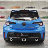 [OTTO] 1:18 Toyota 2023 GR Corolla Blue Model Car Resin