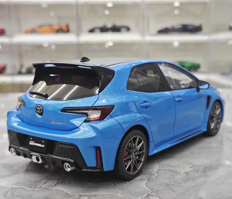 [OTTO] 1:18 Toyota 2023 GR Corolla Blue Model Car Resin