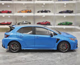 [OTTO] 1:18 Toyota 2023 GR Corolla Blue Model Car Resin