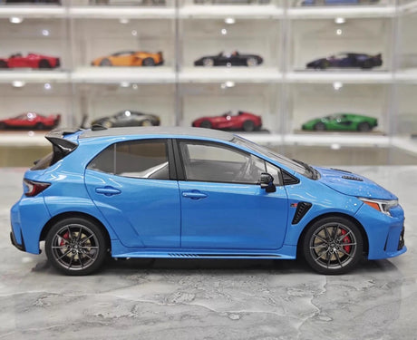[OTTO] 1:18 Toyota 2023 GR Corolla Blue Model Car Resin