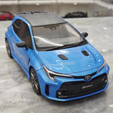 [OTTO] 1:18 Toyota 2023 GR Corolla Blue Model Car Resin