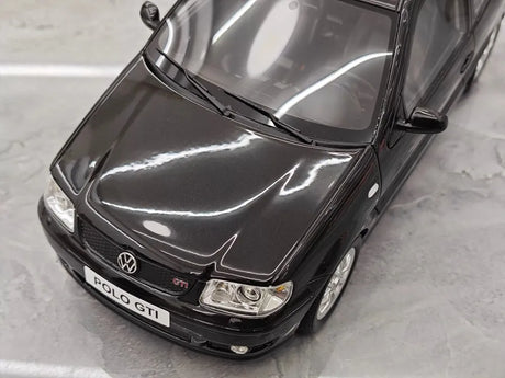 [OTTO] 1:18 Volkswagen 2001 Polo GTI Black Model Car Resin