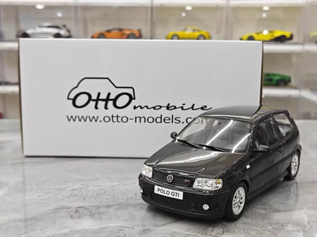 [OTTO] 1:18 Volkswagen 2001 Polo GTI Black Model Car Resin