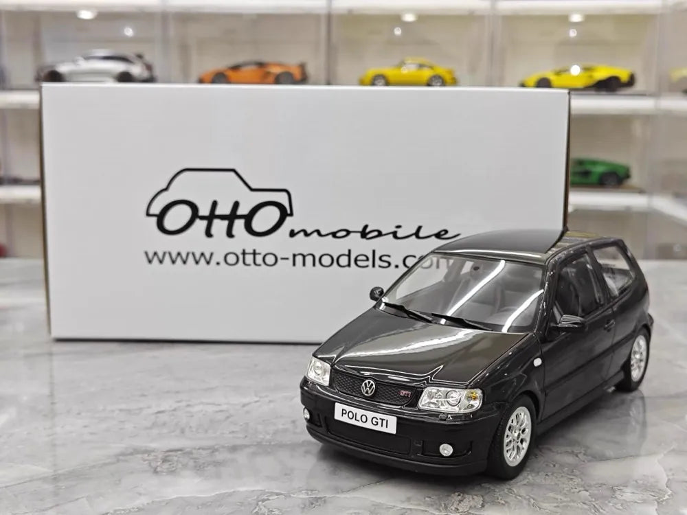 [OTTO] 1:18 Volkswagen 2001 Polo GTI ブラック モデルカー レジン