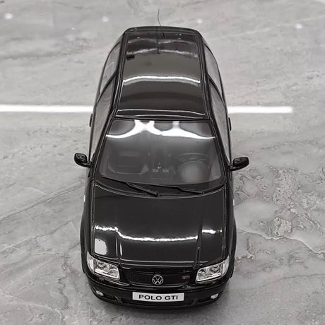 [OTTO] 1:18 Volkswagen 2001 Polo GTI Black Model Car Resin
