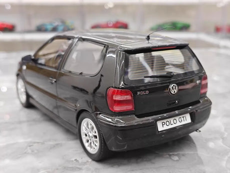 [OTTO] 1:18 Volkswagen 2001 Polo GTI Black Model Car Resin