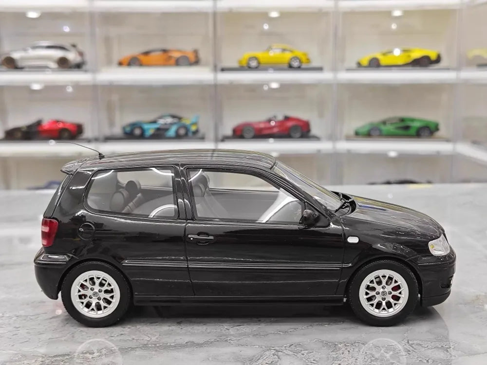 [OTTO] 1:18 Volkswagen 2001 Polo GTI Black Model Car Resin