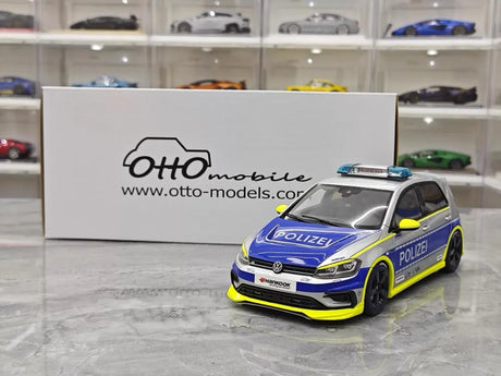 [OTTO] 1:18 Volkswagen 2018 Golf VII Polizei Model Car Resin
