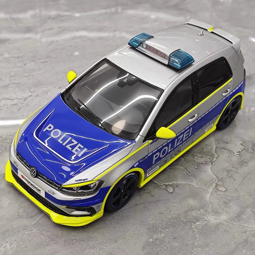 [OTTO] 1:18 Volkswagen 2018 Golf VII Polizei Model Car Resin